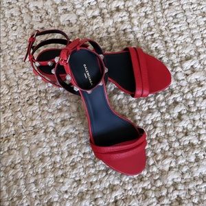 Women’s Balenciaga heeled sandals in a size 37
